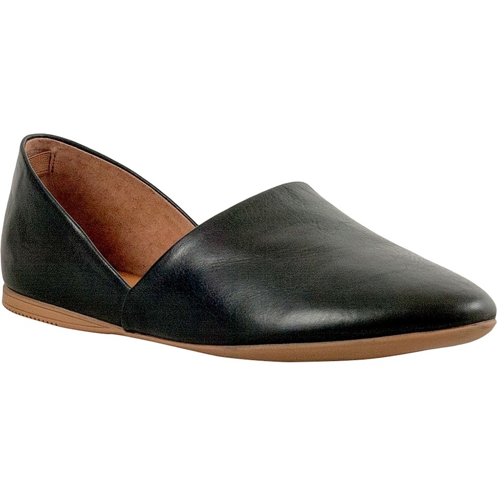 Miz Mooz Kimmy Flats Black Leather Shoes Minimalist